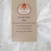 Top up candle kit - 600gm 100% Natural Soy Wax & 3 x 10cm high Double Woodwick pack & Instructions - Image 4