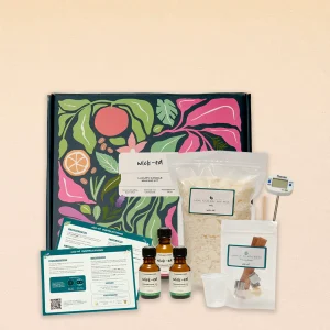 Its Wick-ed -Luxury Eco Candle Making Kit.  Everything you need to recreate 3 x 270ml Soy Woodwick Premium Scented candles – burn time 180+ hours